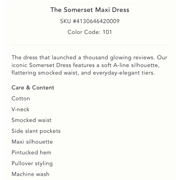 Anthropologie Somerset Maxi Dress - Picture 2 of 5